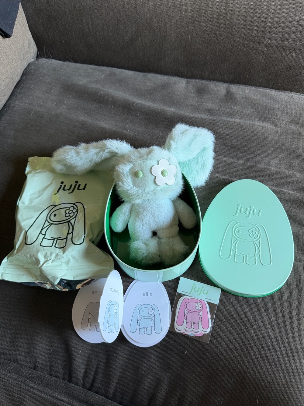 NEW JuJu Ellis Easter Release with Matching Egg Tin & Orig Packaging